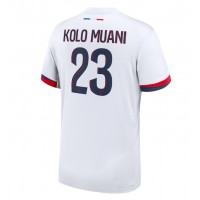 Muški Nogometni Dres Paris Saint-Germain Randal Kolo Muani #23 Gostujuci 2024-25 Kratak Rukav